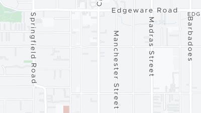 Hotel location map