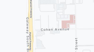 호텔 위치 지도