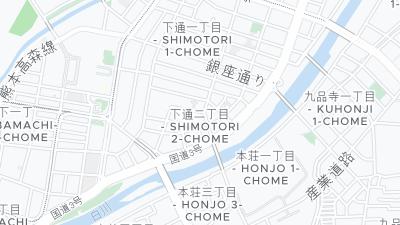 Hotel location map