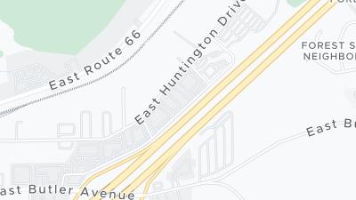 Hotel location map