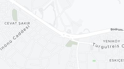 Kort over hotellets beliggenhed