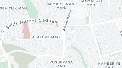 Hotel location map
