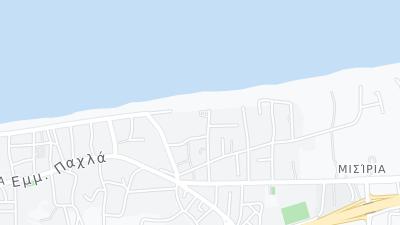 Mapa de localização do hotel