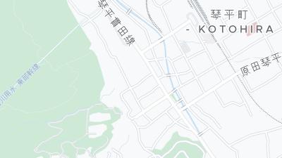 Kort over hotellets beliggenhed