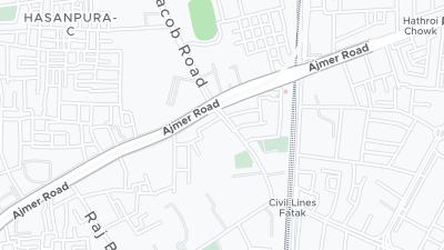 خريطة موقع الفندق