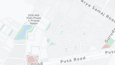 Mapa de localização do hotel