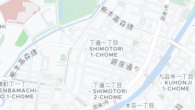 Mapa de localização do hotel