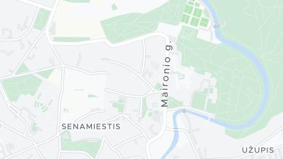 Hotel location map
