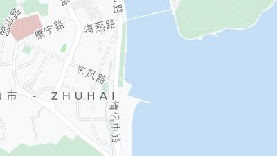 Hotel location map