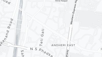 Hotel location map