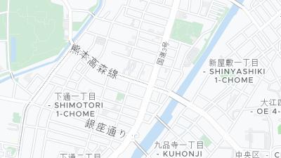 Mapa de localização do hotel