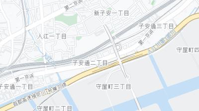 Mapa de localização do hotel