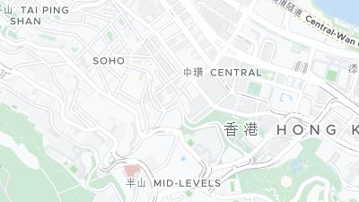Hotel location map