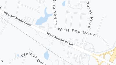 خريطة موقع الفندق