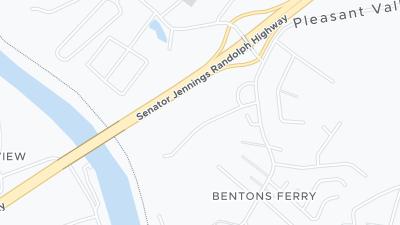 خريطة موقع الفندق