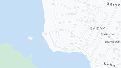 Hotel location map