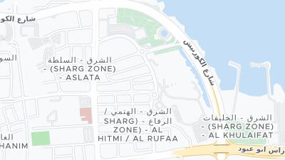 Hotel location map