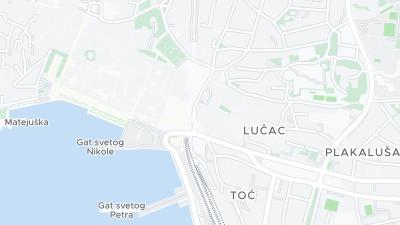 Mapa de localização do hotel