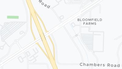 Hotel location map