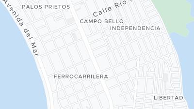 Hotel location map