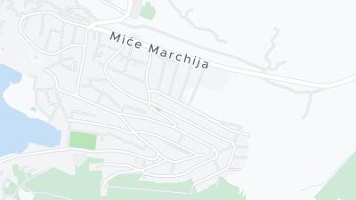 Mapa de localização do hotel