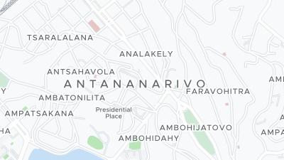 Hotel location map