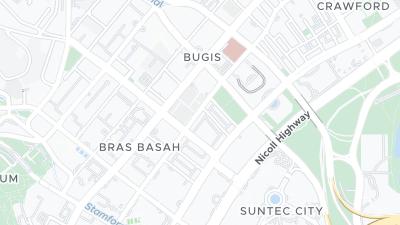 Hotel location map