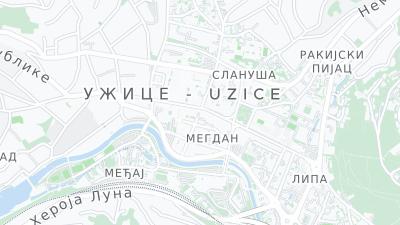 Hotel location map