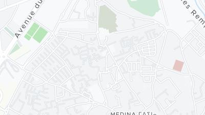 Mapa de localização do hotel