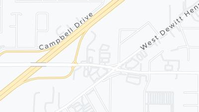 خريطة موقع الفندق