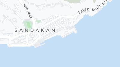 Mapa de localização do hotel