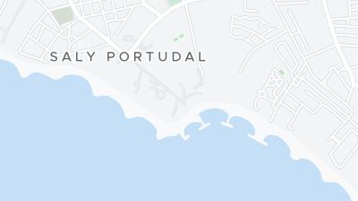 Kaart met de situering van het hotel