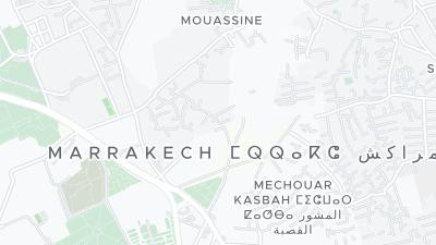 Mapa de localização do hotel