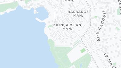 Mapa de localização do hotel