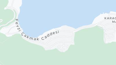 Mapa de localização do hotel