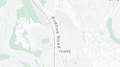 Mapa de localização do hotel