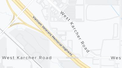 خريطة موقع الفندق