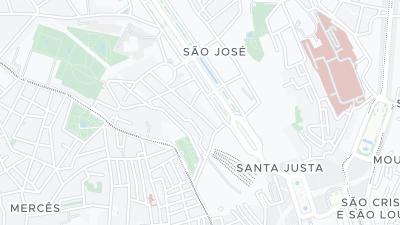 Mapa de localização do hotel