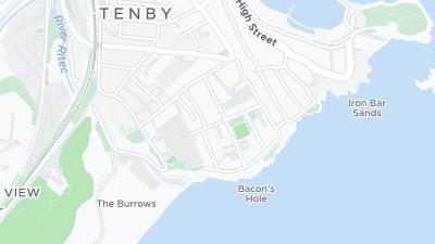 Hotel location map