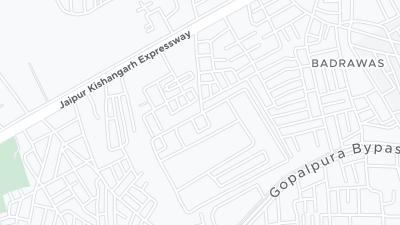 Mapa de localização do hotel