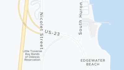 호텔 위치 지도