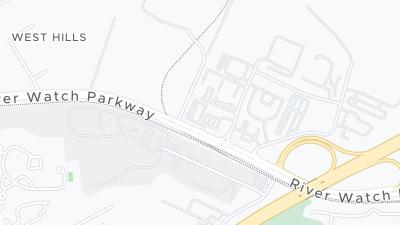 Hotel location map