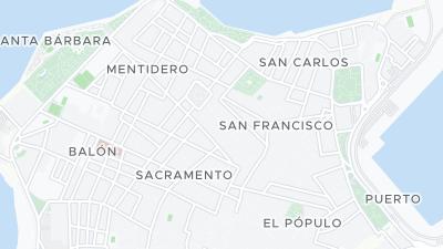 Mapa de localização do hotel