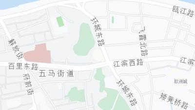 Hotel location map