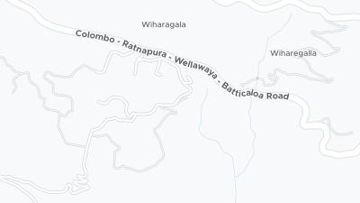 Mapa de localização do hotel