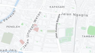 Hotel location map
