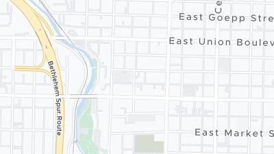 Карта локализации отеля