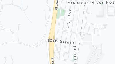 ホテル所在地マップ