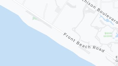 Hotel location map