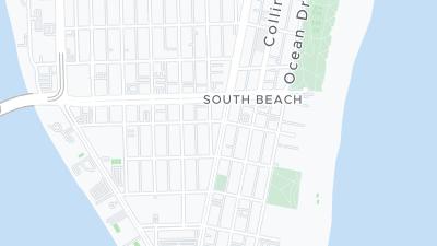 Hotel location map